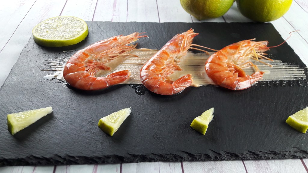 Gamberoni al bergamotto